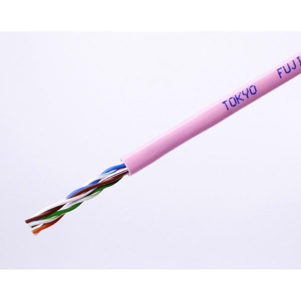 TPCC5 0.5mm X 4P ピンク 300m巻: 通信ケーブル - 蛙屋