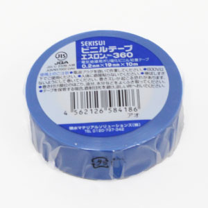 エスロンテープNo.360 赤 10巻入り: 電線・ケーブル接続処理材 - 蛙屋