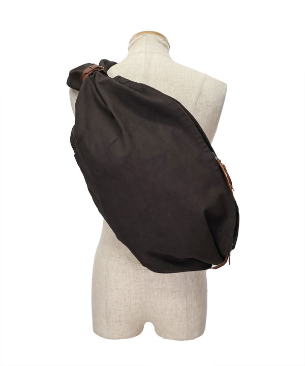 KAPITAL キャピタル 6号帆布スナフキンBAG/ ブラックの通販情報 - SE7EN