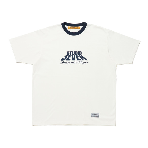 Block Logo Ringer T-shirt | STUDIO SEVEN (スタジオ セブン)