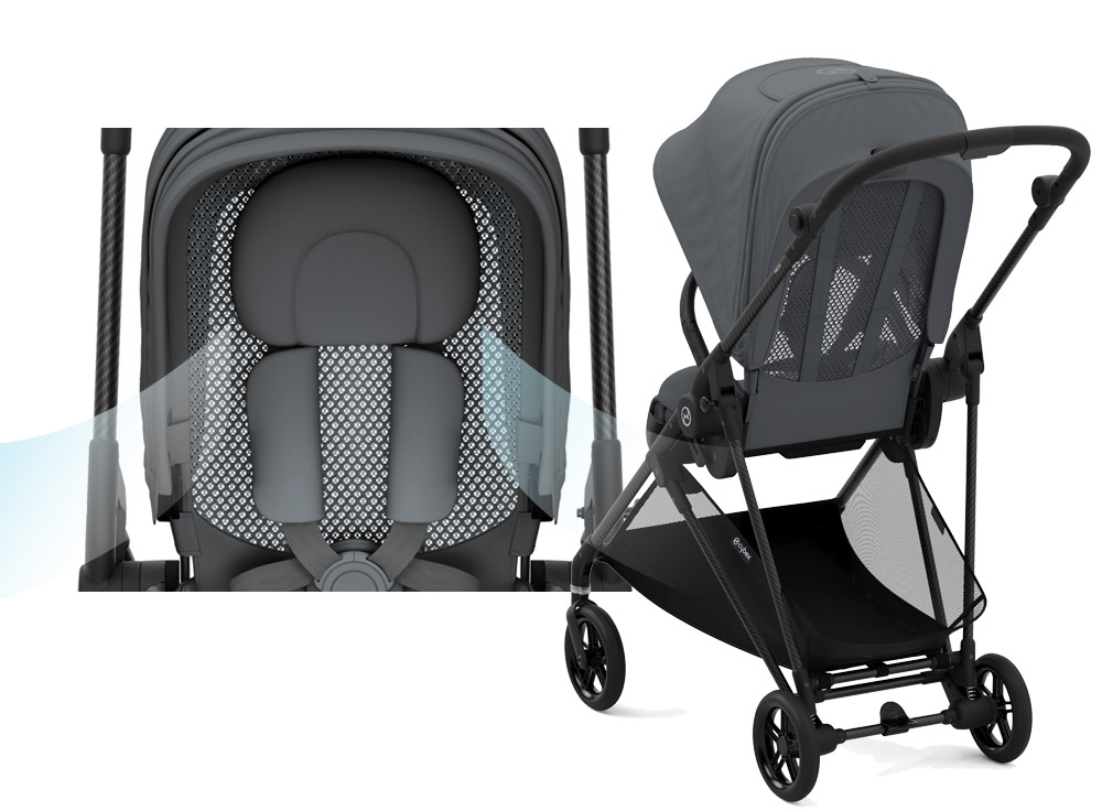 サイベックス メリオ 2022年モデル ベビーカー グレー サイベックス