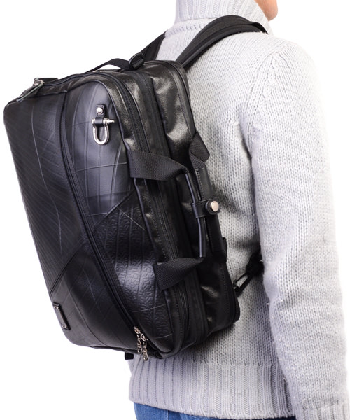 森野帆布コラボ／3WAYビジネスバッグ エクスパンダブル｜製品紹介