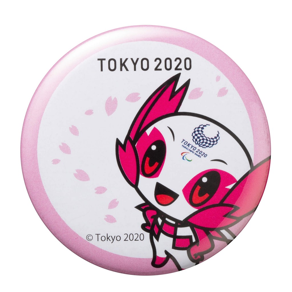 東京2020パラリンピックマスコット ソメイティ缶バッジ4個セット
