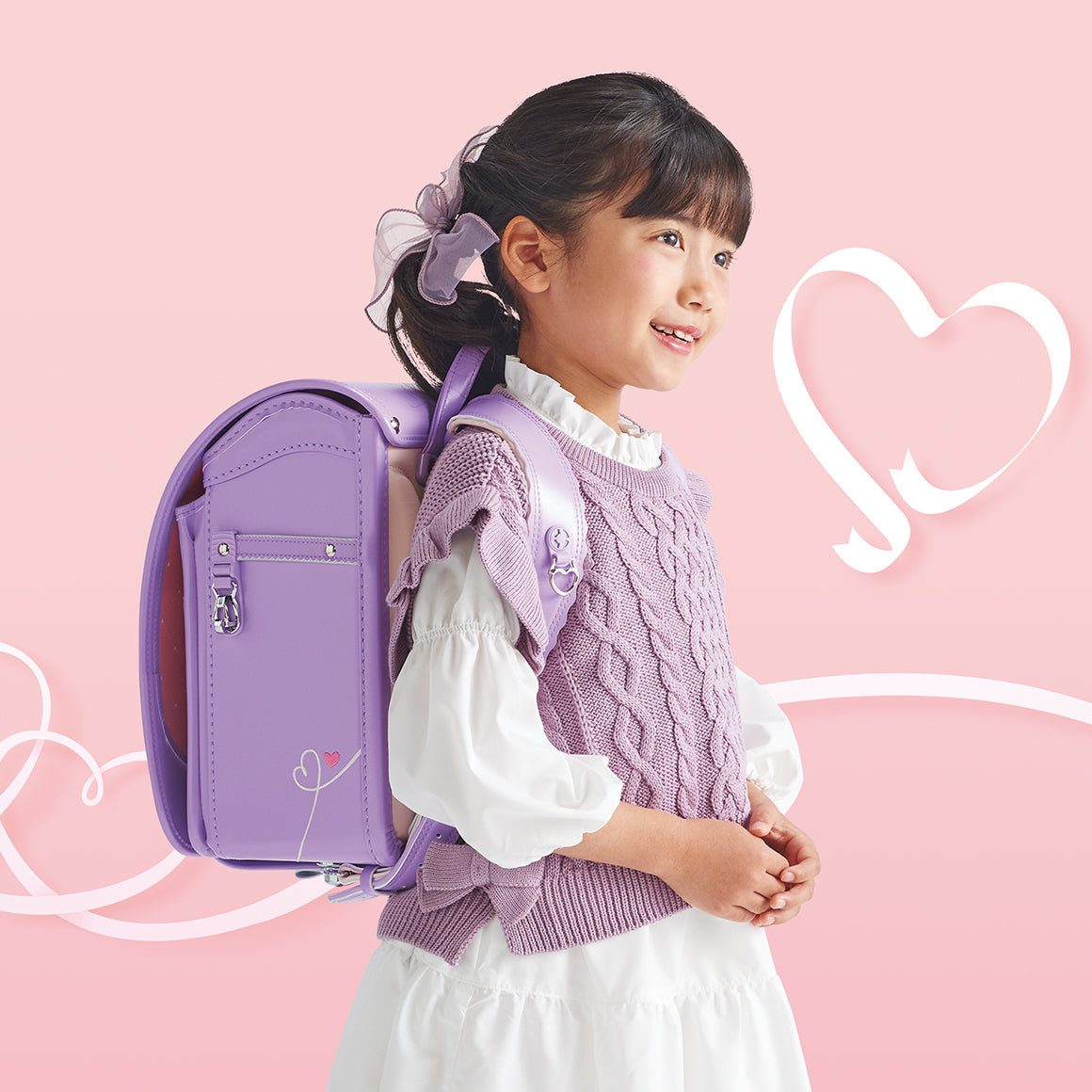 スゴ軽 ハートリボン｜女の子に人気のランドセル – ランドセル【天使の