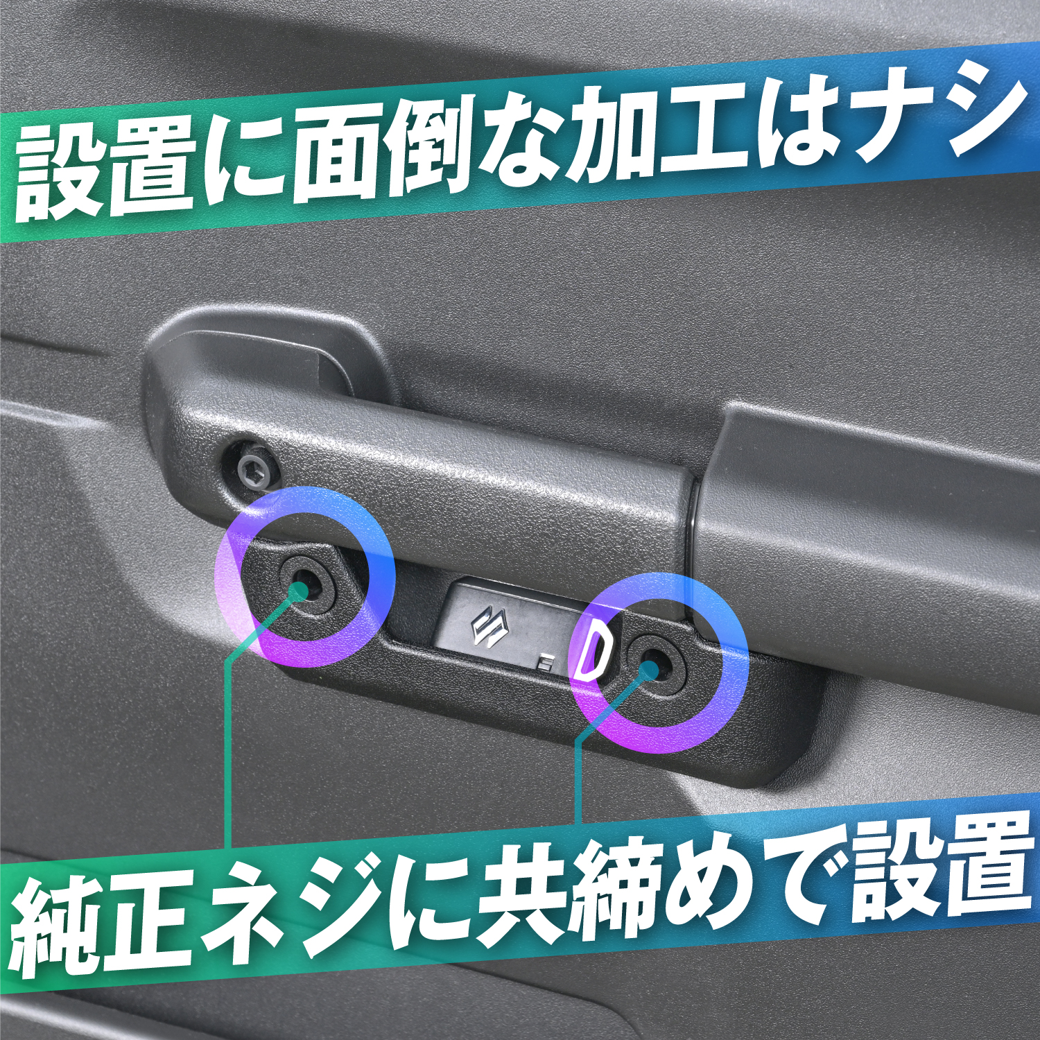 スズキ・ジムニー専用ソフトドアポケット | カー用品のセイワ