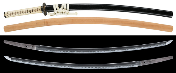 刀 加賀守藤原貞廣 附 変わり塗鞘打刀拵（KA-090724）｜刀・日本刀の