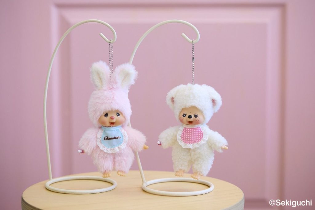 モンチッチ フレンズ】キーチェーン クマ/チャム/タヌタヌ/チムたん