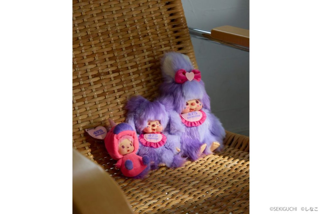 モンチッチ】しなこコラボ チムたん S/モンチッチ キーチェーン