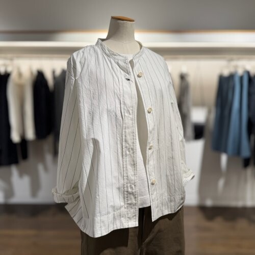 WORKWEAR STRIPE COTTON SHIRTING - SELECT EYE COMPANY：セレクトアイ