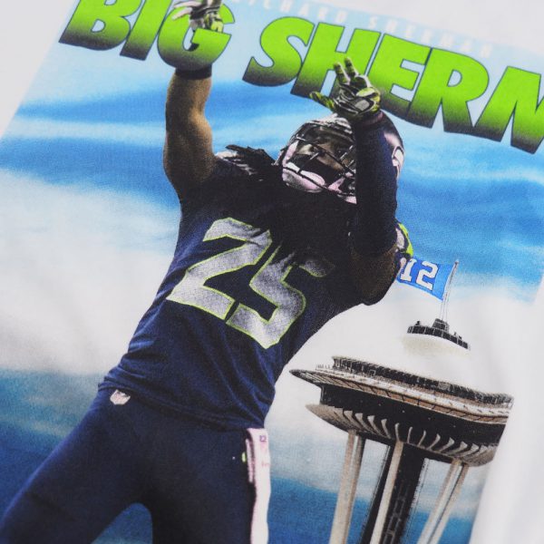NFL シアトル・シーホークス リチャード・シャーマン選手Tシャツが新