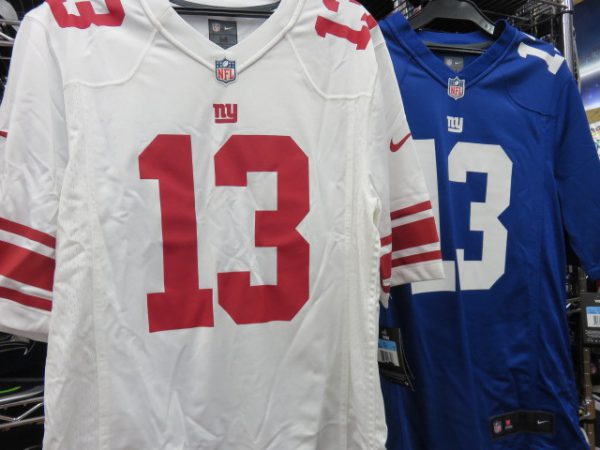 NFL ジャイアンツ オデル・ベッカムJr選手、スターリング・シェパード