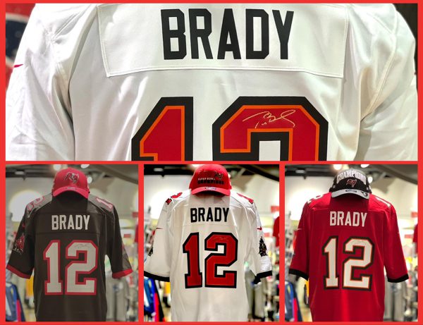 NFL】史上最高QBトム・ブレイディ選手☆サイン刺繍ジャージが新登場