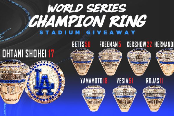新たにラインナップ！球場配布限定！ ドジャースワールドシリーズ