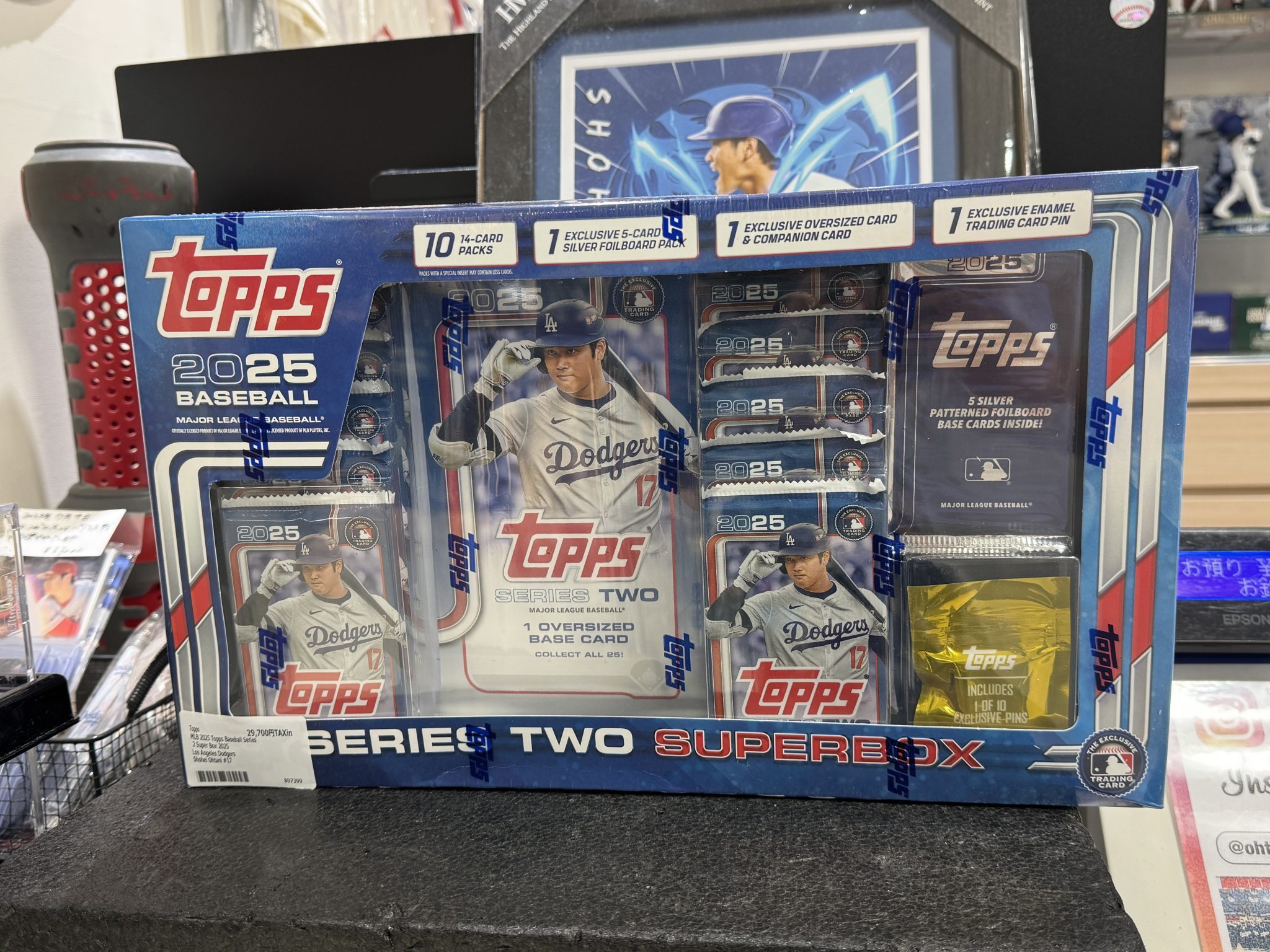 MLB】ドジャース 大谷翔平選手のToppsカードBOXが新/再入荷！レア
