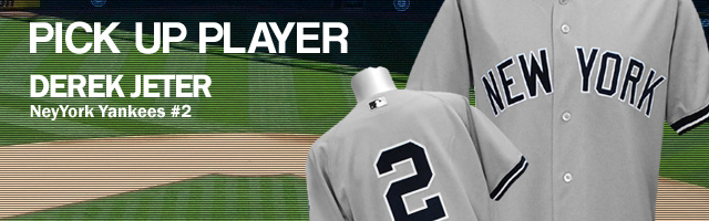 デレク・ジーター選手の成績 打率 ホームランを速報中！ユニフォーム