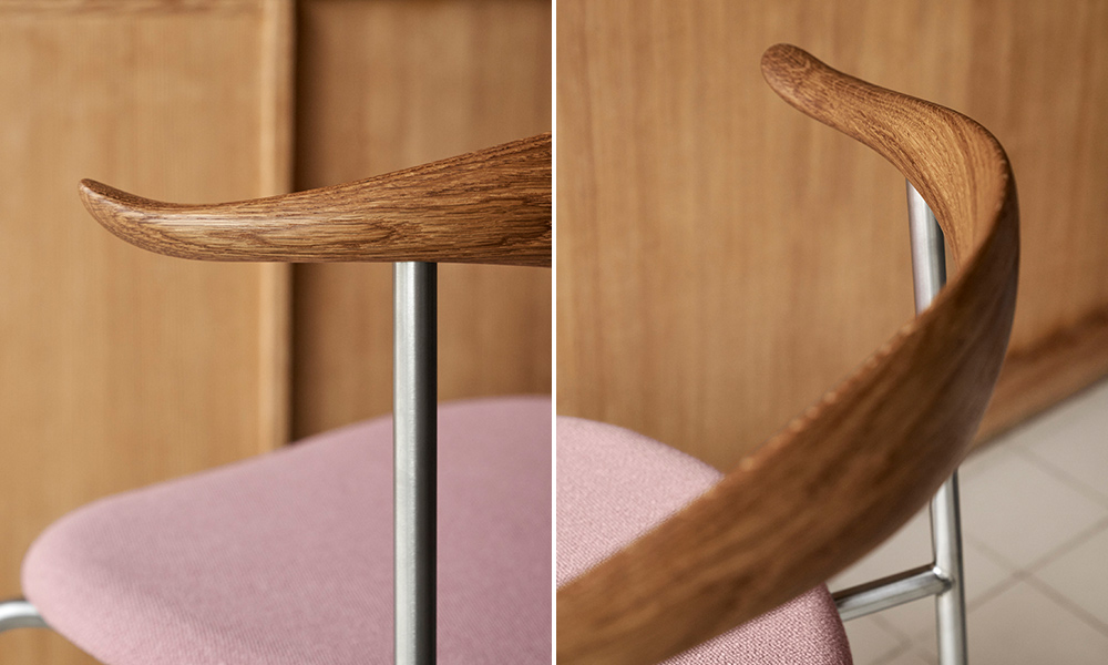 CH88P チェア / オーク材 オイル仕上げ Loke7240 ブラック脚Carl