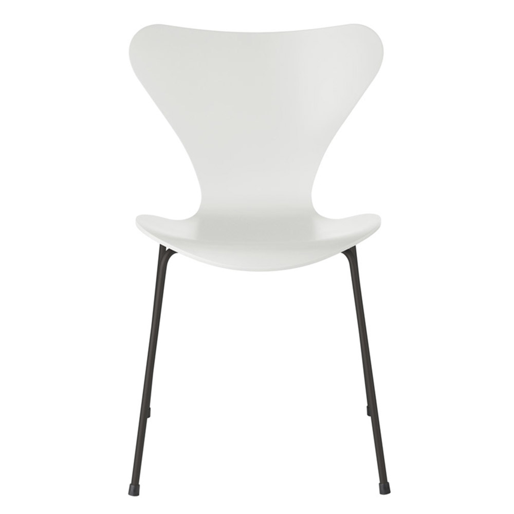 セブンチェア 3107 / ラッカー ホワイト / クローム脚FRITZ HANSEN