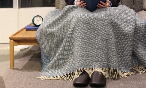 アウトレット 20%OFF】ウールブランケット 130×180cm フラワーバイ