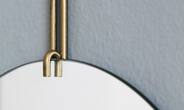 ウォールミラーφ50cm / ブラスMOEBE（ムーベ） | 公式通販 家具・雑貨