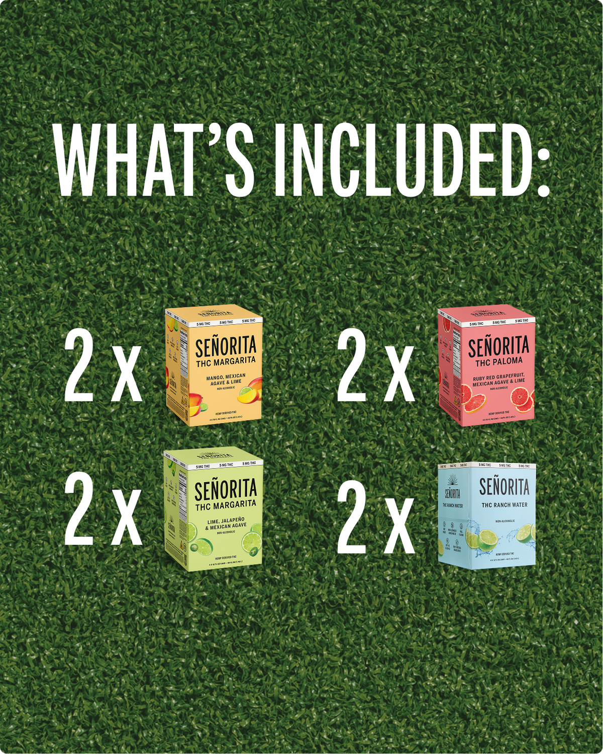 Señorita THC Drink Tailgate Pack - Get Our Best THC Drinks