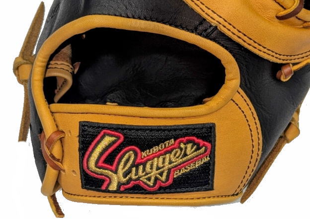 センスポ】久保田スラッガー 軟式ファーストミット 733型 ブラック×タン