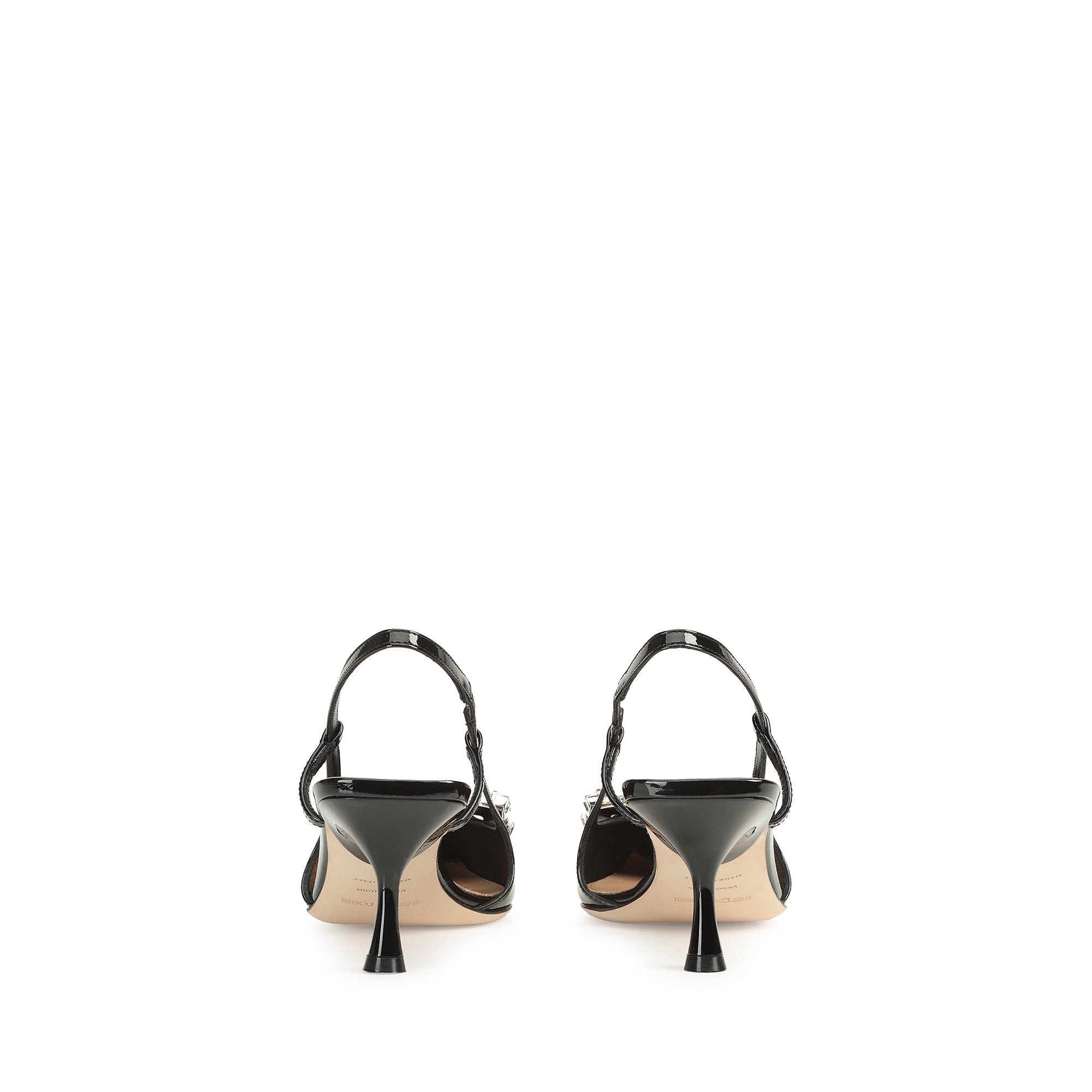 sr Twenty Slingback - Black | Sergio Rossi
