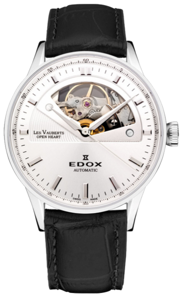 Edox Les Vaubert Open Heart 85019 3A AIN - SeriousWatches.com