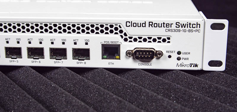 MikroTik CRS309-1G-8S+IN Review Inexpensive 8x 10GbE Switch