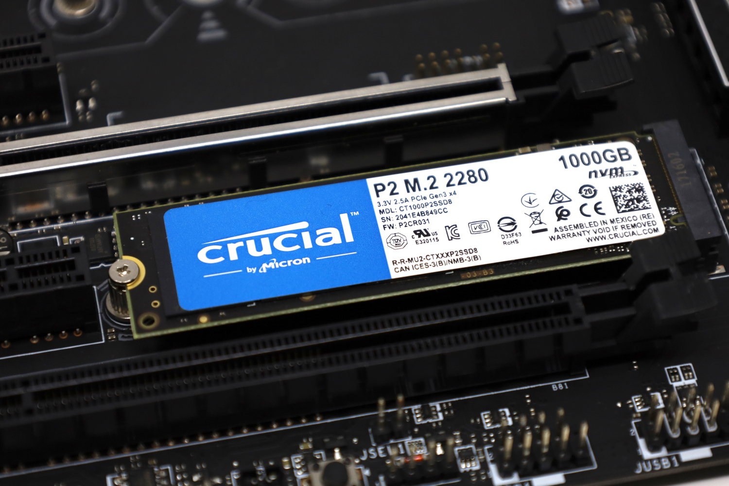 Crucial P2 1TB PCIe Gen3 NVMe M.2 SSD Review - ServeTheHome