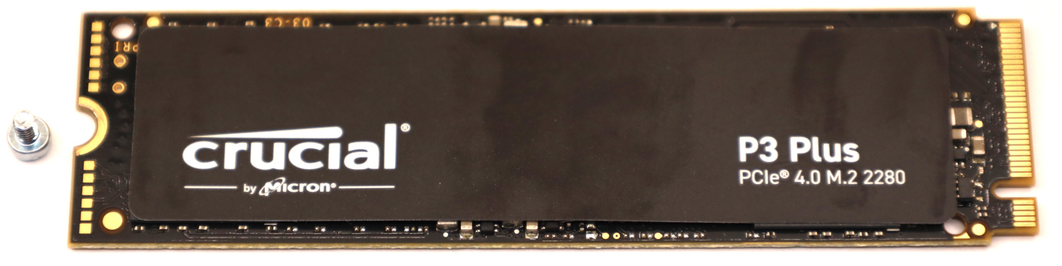 Crucial P3 Plus 1TB PCIe Gen4 NVME SSD Review