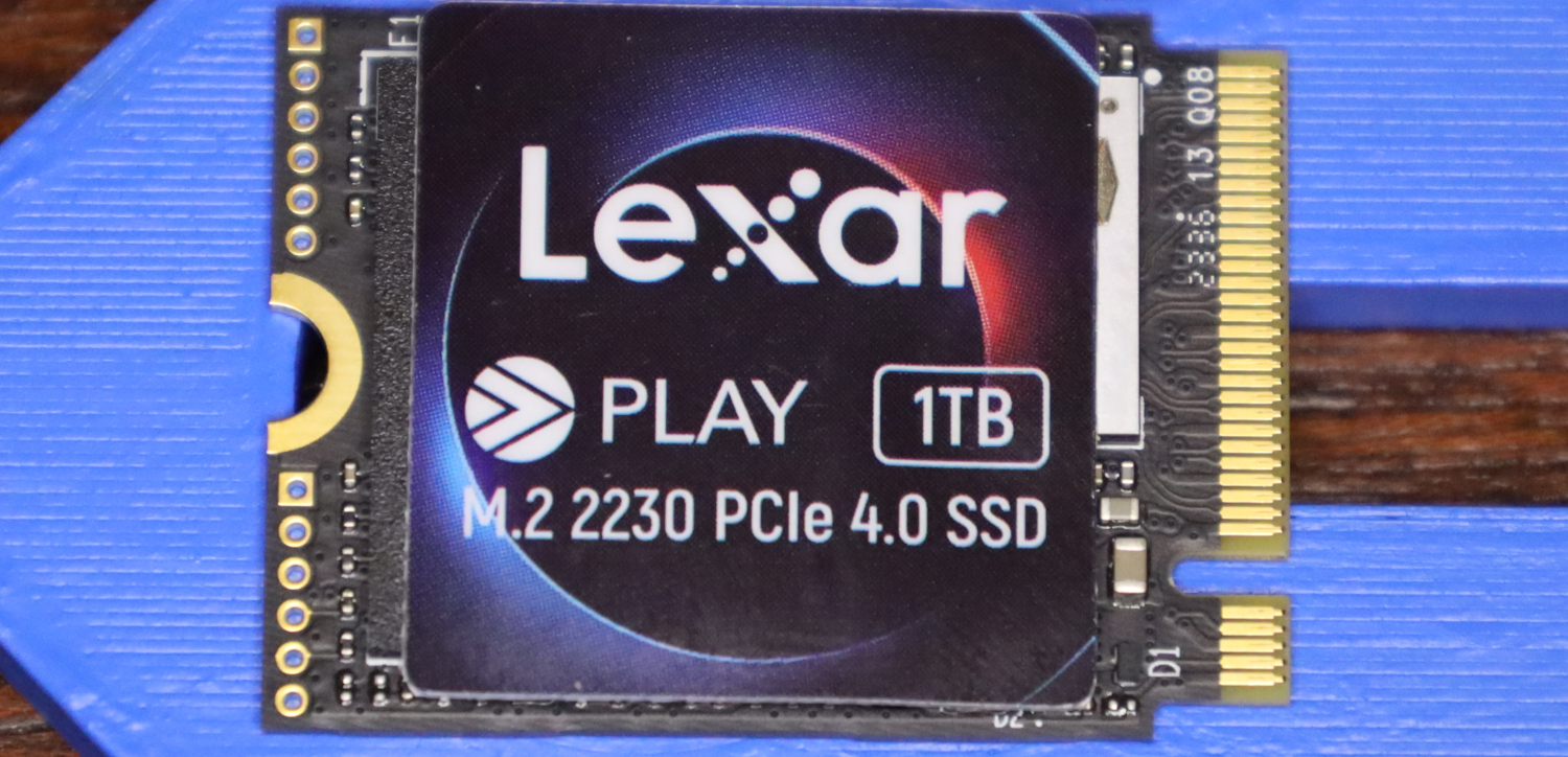 Lexar PLAY 1TB PCIe Gen4 2230 NVMe SSD Review - ServeTheHome