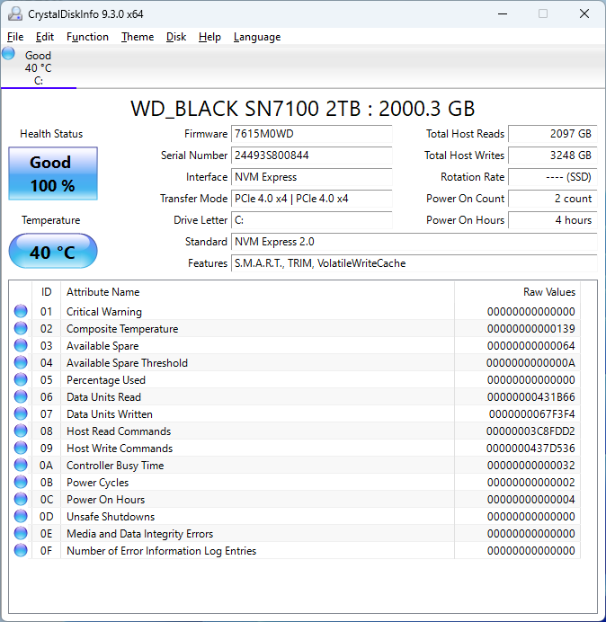 WD Black SN7100 2TB NVMe SSD Review - ServeTheHome