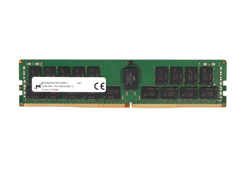 Micron MTA18ASF4G72PDZ-3G2B2 32GB PC4-25600R DDR4 3200MHz ECC Memory
