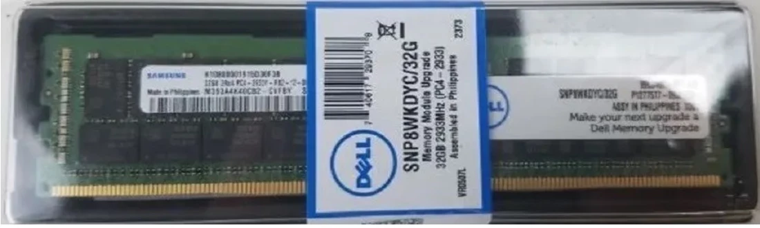 Dell SNP8WKDYC/32G 32GB DDR4 PC4-23400 2933MHz ECC Memory Brand