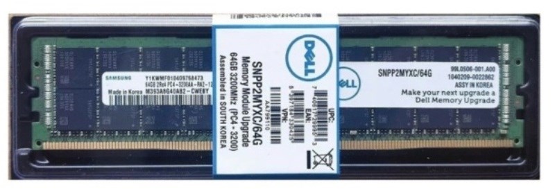 Micron 64GB DDR4-3200 ECC Registered RDIMM Server Memory
