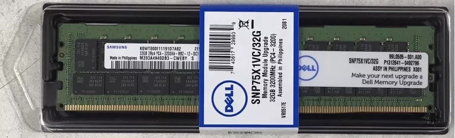 Micron MTA18ASF4G72AZ-3G2B1 32GB DDR4 3200MHz ECC Unbuffered DIMM