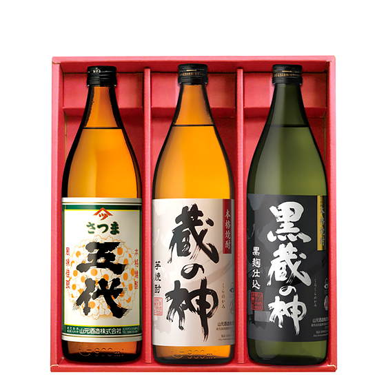 本格焼酎セット（G・K・KK-93） | 山元酒造株式会社