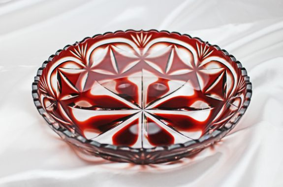 伝承 中皿B | 薩摩切子のことなら薩摩びーどろ工芸