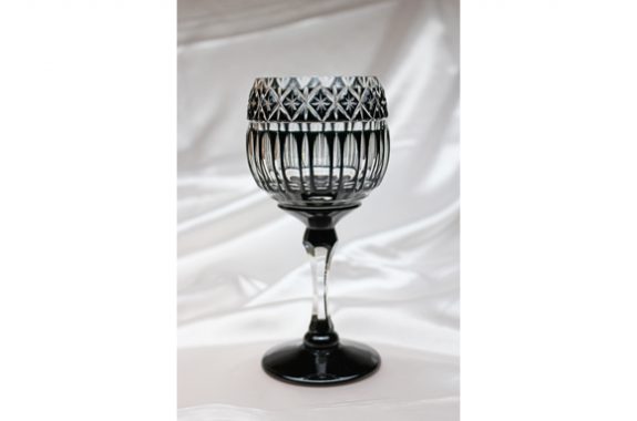 黒切子 ワイングラス | 薩摩切子のことなら薩摩びーどろ工芸