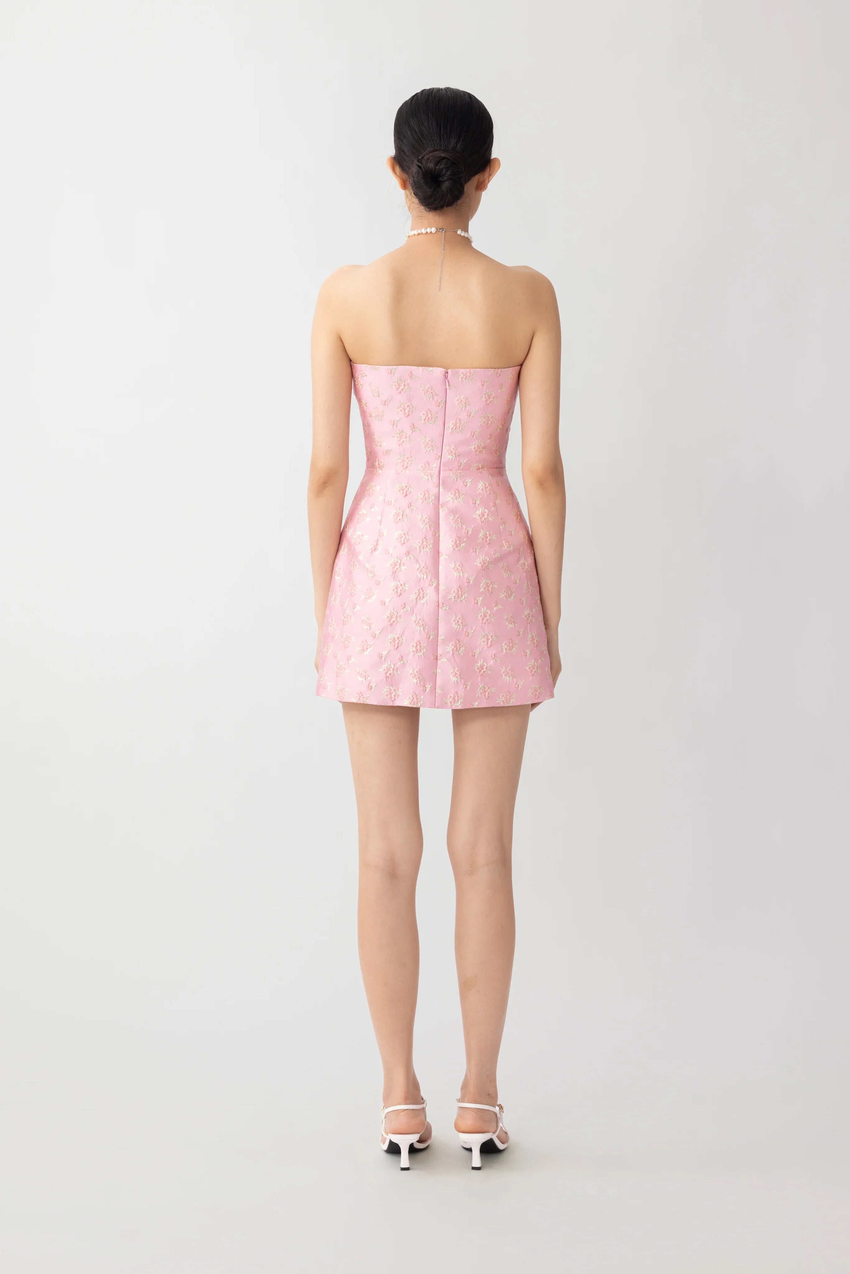 Jodie Jacquard Mini Dress – SAU LEE