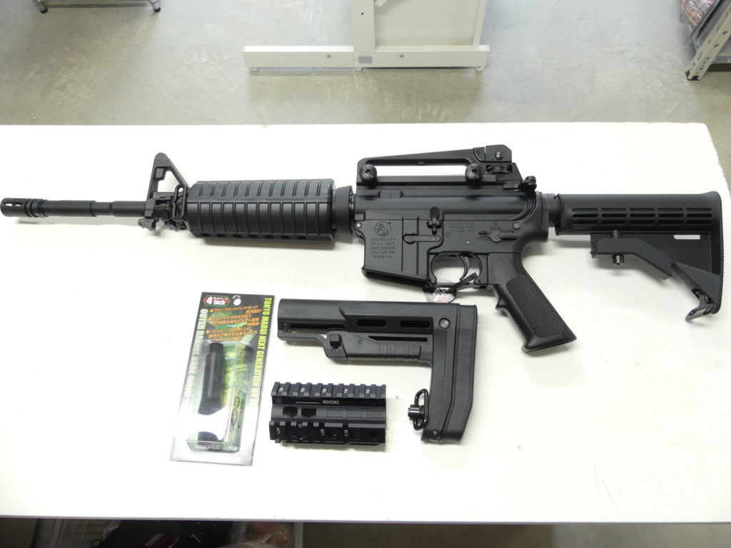 □SAATカスタムブログ□東京マルイ 次世代電動ガン M4A1外装ショート