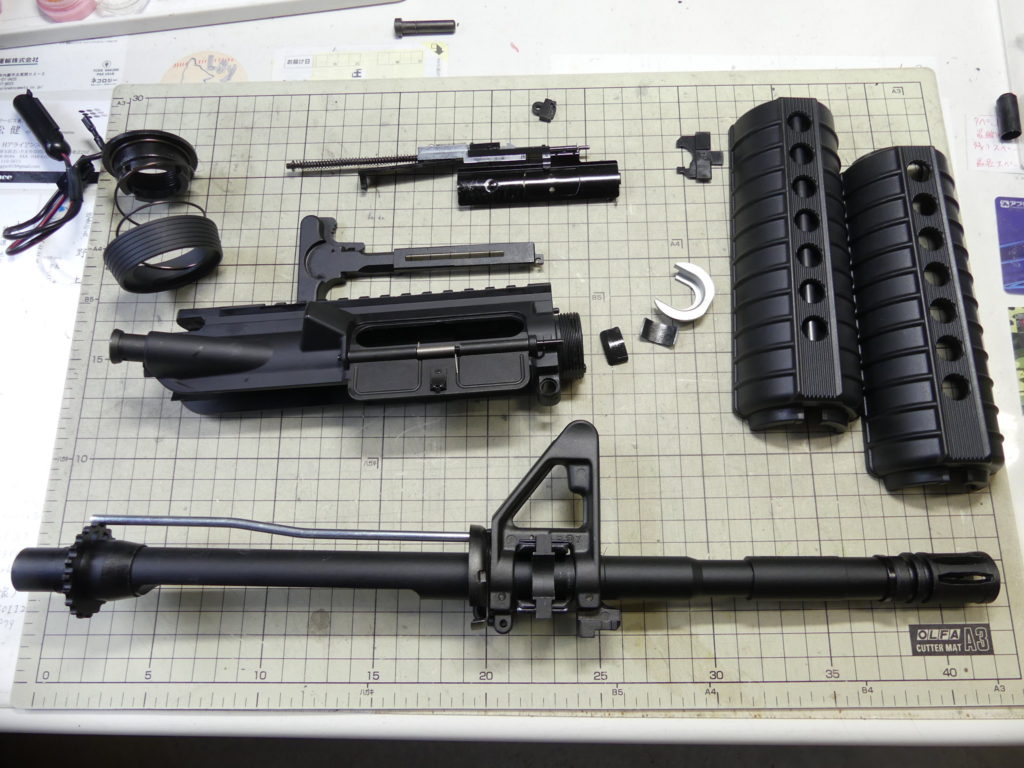 □SAATカスタムブログ□東京マルイ 次世代電動ガン M4A1外装ショート