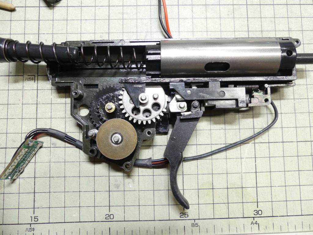 □SAATカスタムブログ□東京マルイ ハイサイクル電動ガン MP5Kをパワー