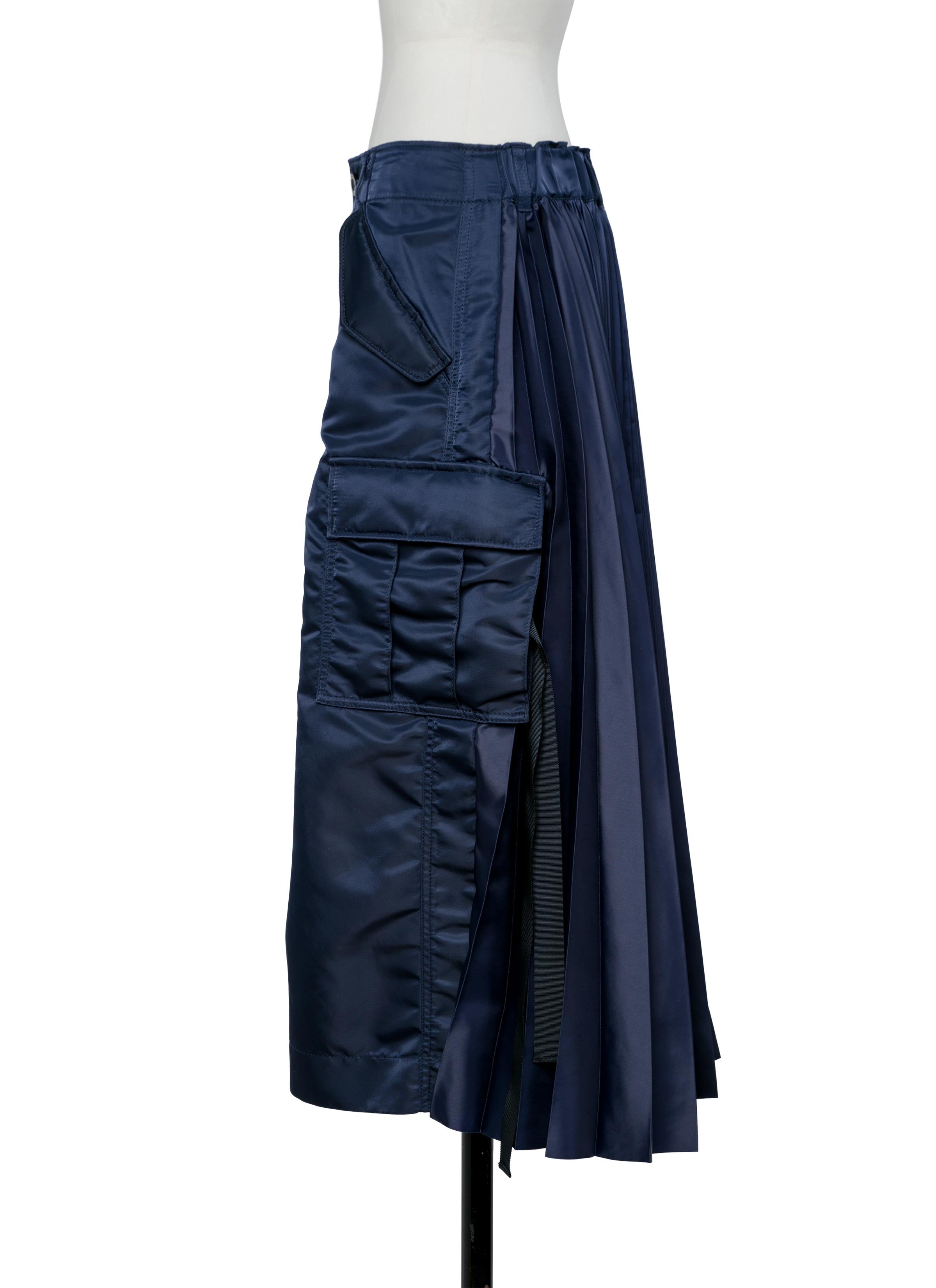 Nylon Twill Skirt | sacai Official Store サカイ オフィシャル