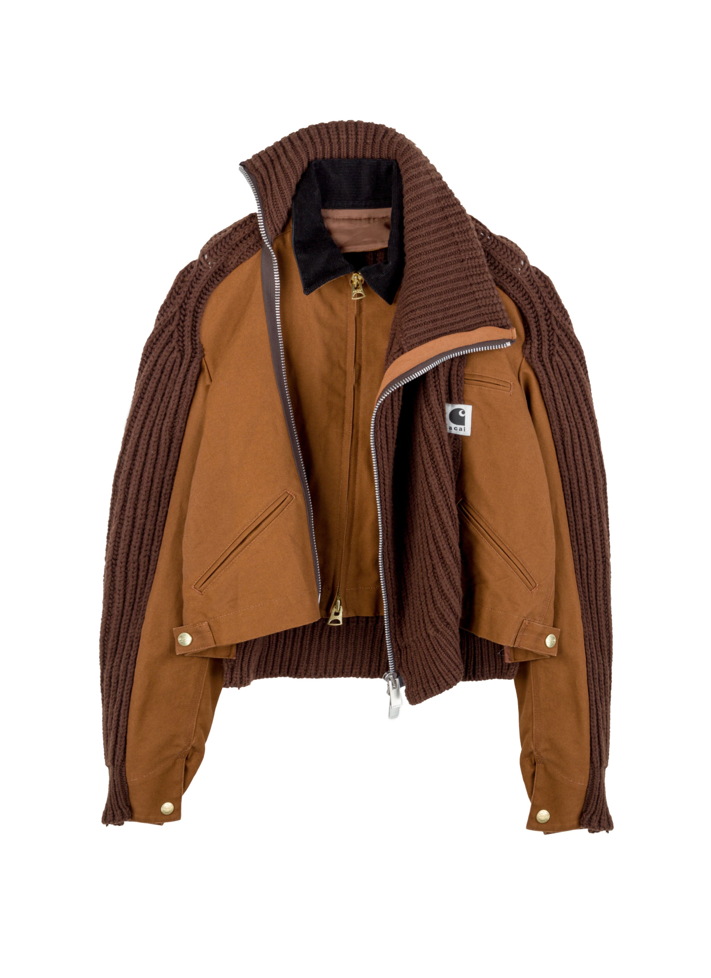 Carhartt WIP Duck x Wool Knit Blouson | sacai Official Store