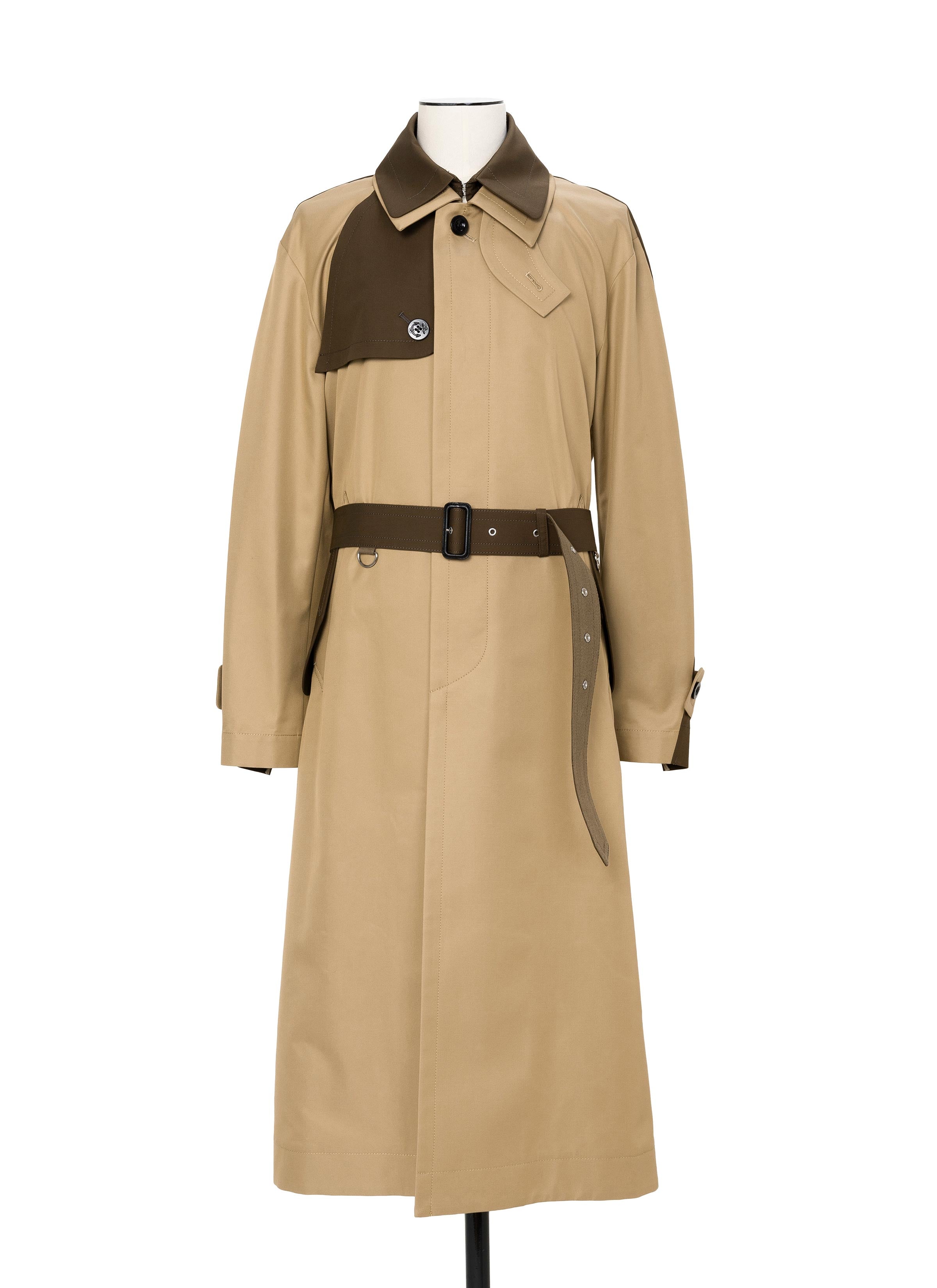 Cotton Gabardine Coat | sacai Official Store サカイ オフィシャル