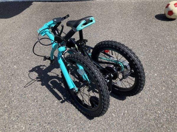 折りたためるキッズバイク|Coleman KIDS16 ｜サギサカブログ｜株式会社