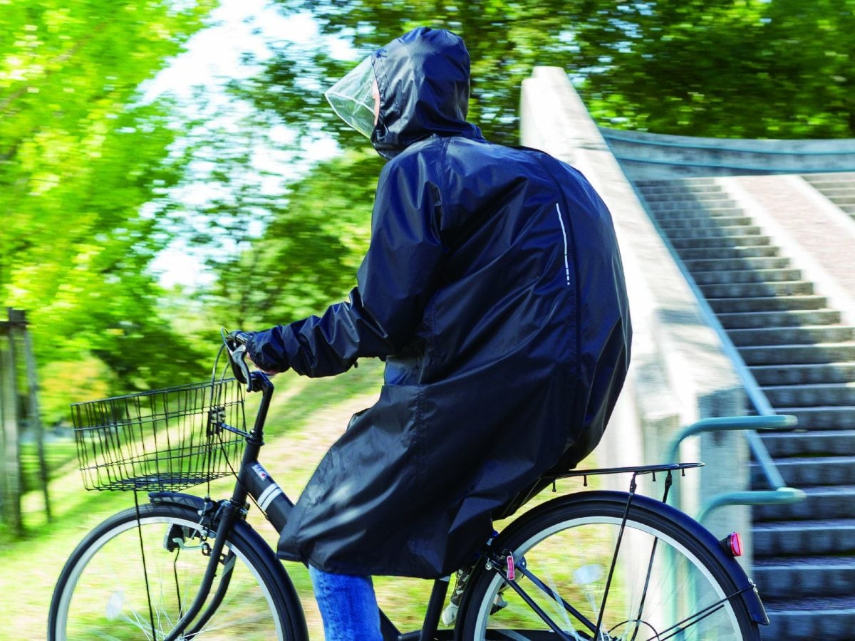 新リュックが背負えるレインコート ｜パーツ・用品・自転車商品