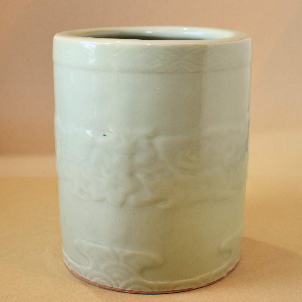 火鉢と炭道具の販売 骨董 斎明堂 / 陰陽刻火鉢