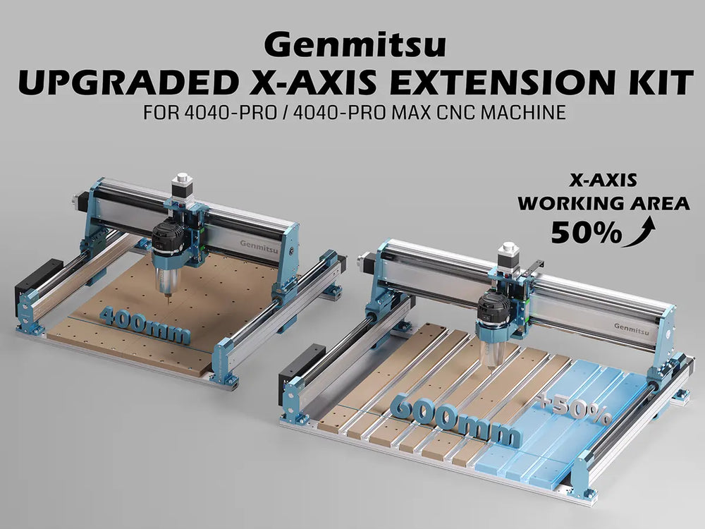 6040 Linear Guide XZ-Axis Extension Kit for 4040-PRO & 4040-PRO